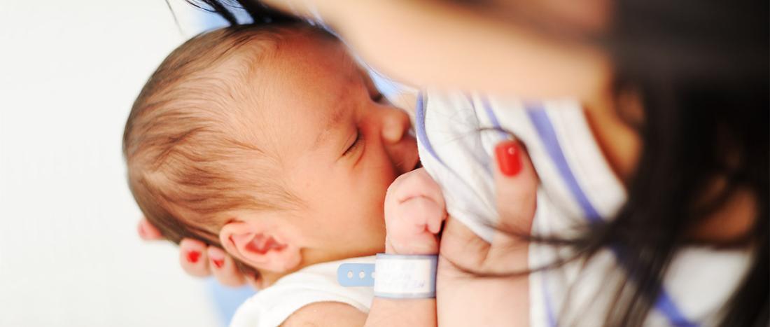 Mother Breastfeeding her newborn